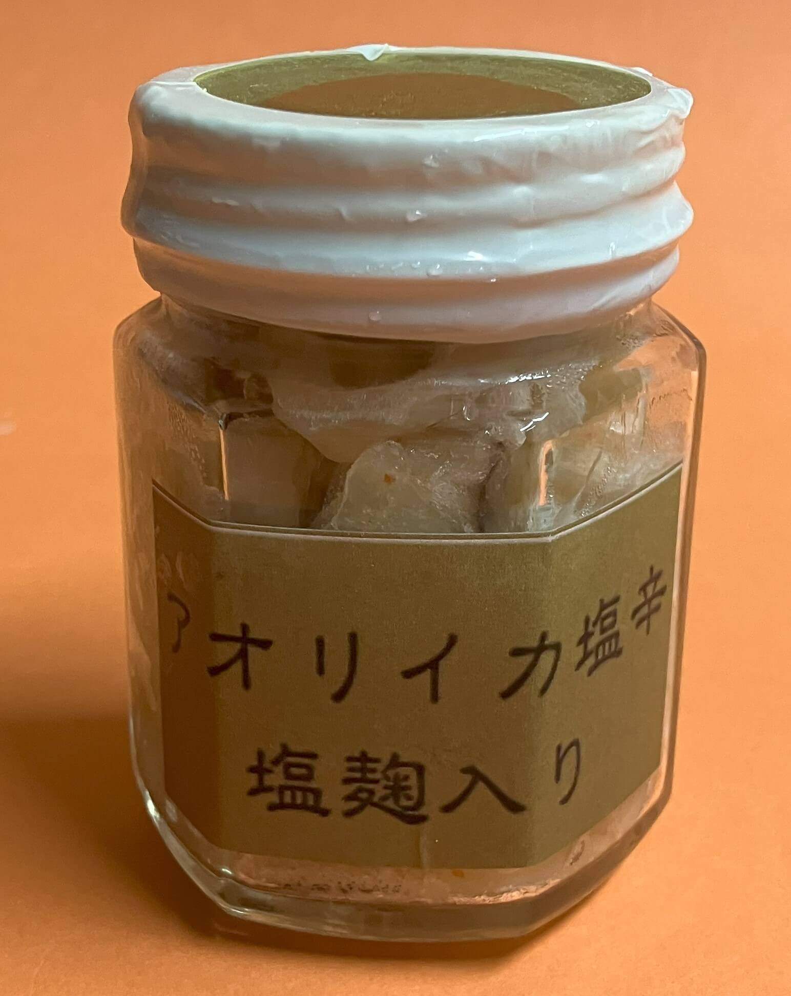 アオリイカの塩辛（塩麹入り）